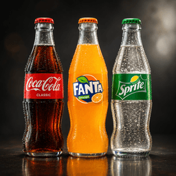 Coca-Cola, Fanta, Sprite՝ ապակե շշերով